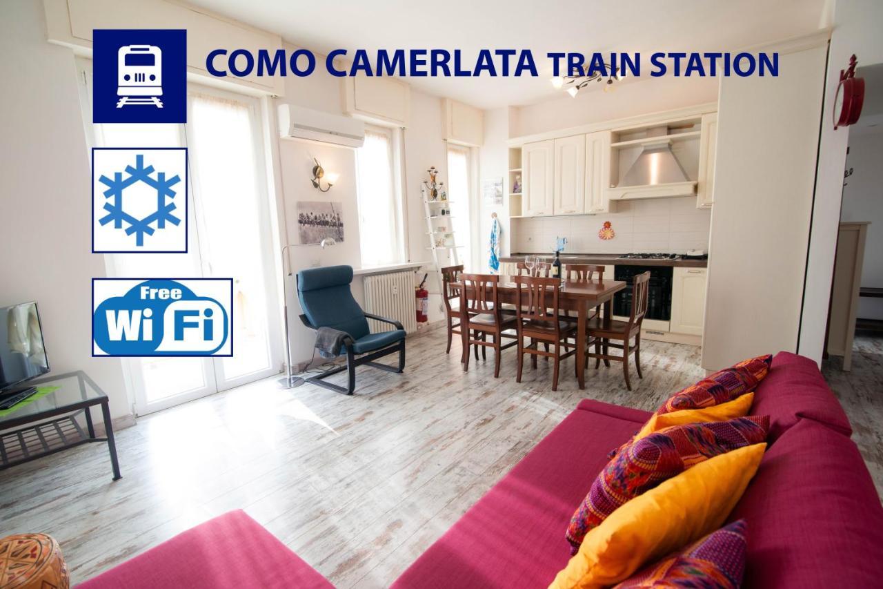 Апартаменты Casina - Self Check In 24H - Como Camerlata Train Station Экстерьер фото